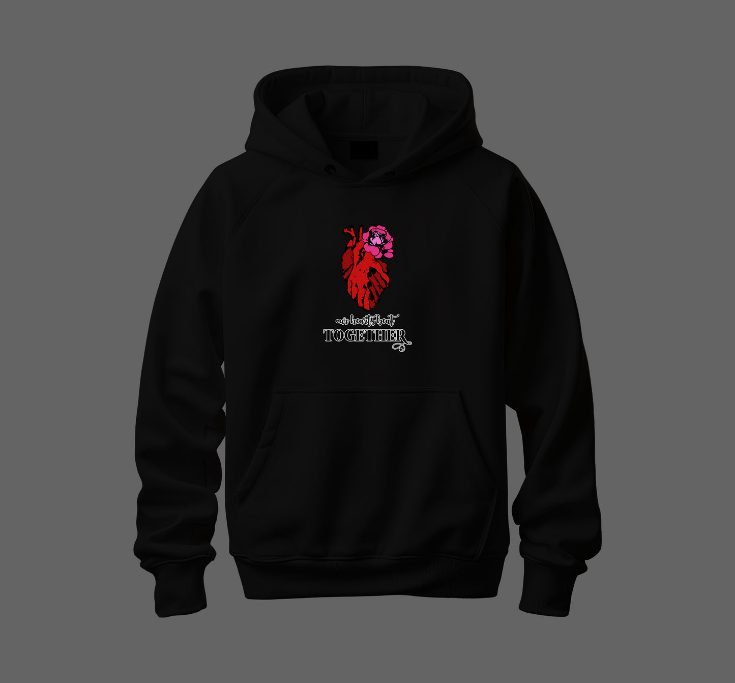 Hearts Beat Together Hoodie