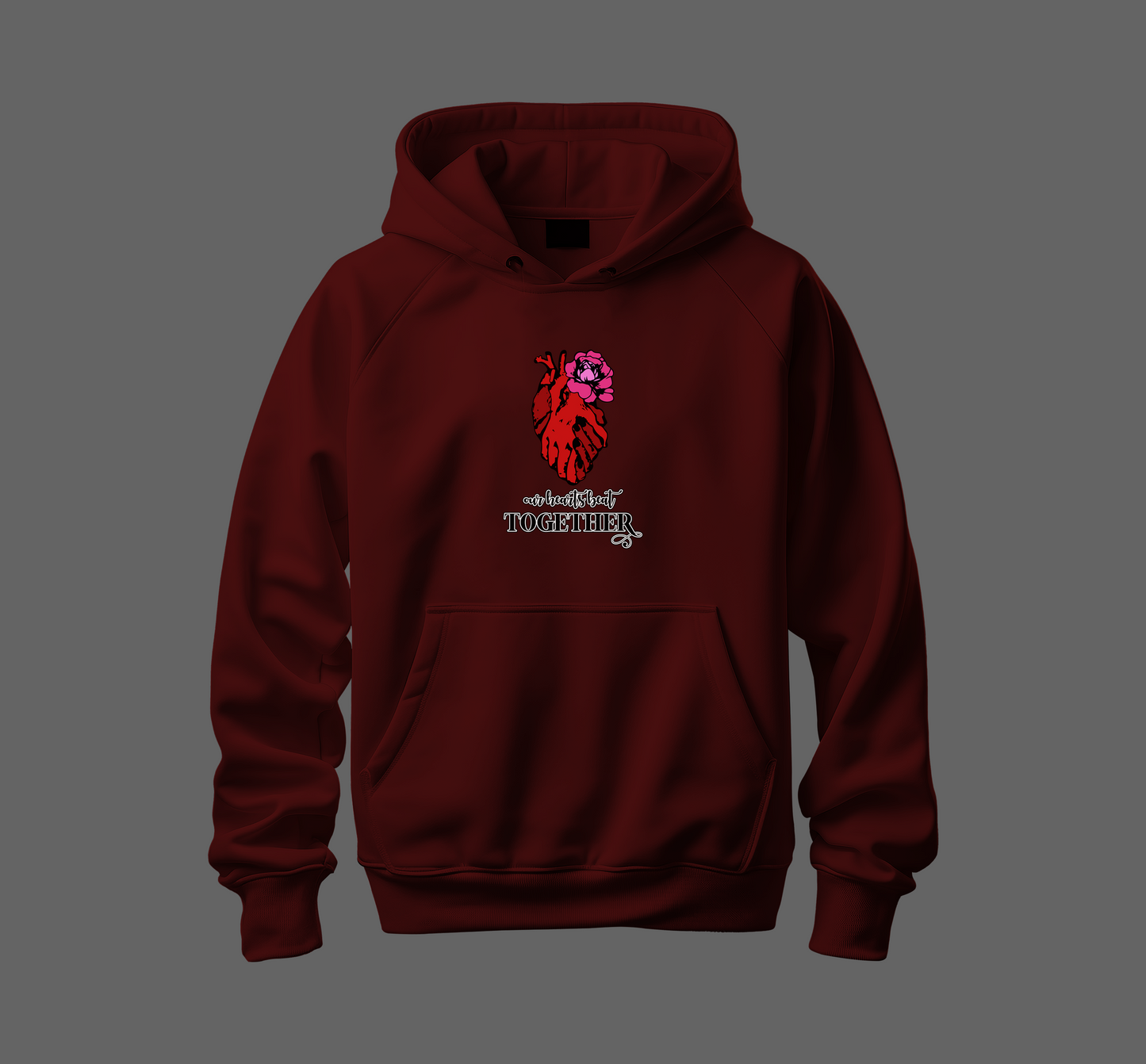 Hearts Beat Together Hoodie