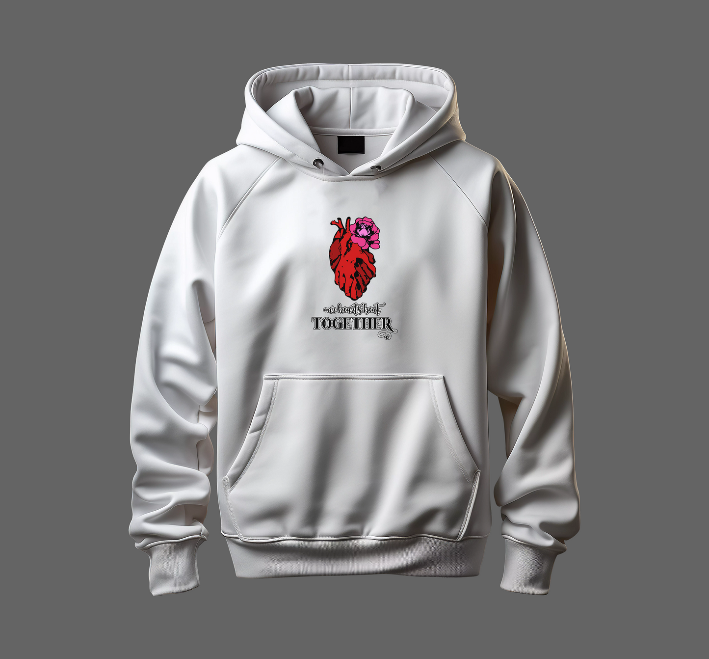 Hearts Beat Together Hoodie